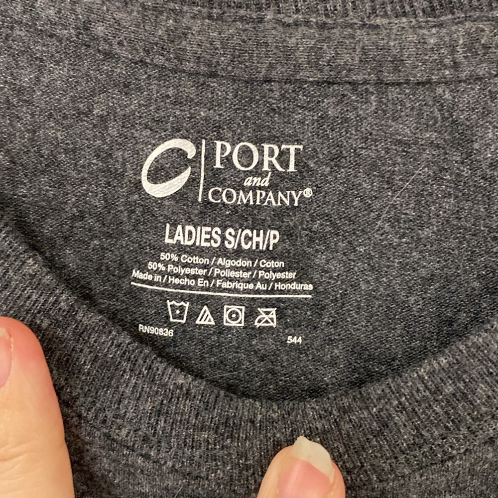 Pennsylvania Gray Graphic T-Shirt with 'Home' Print ❤️ - Picture 2 of 3